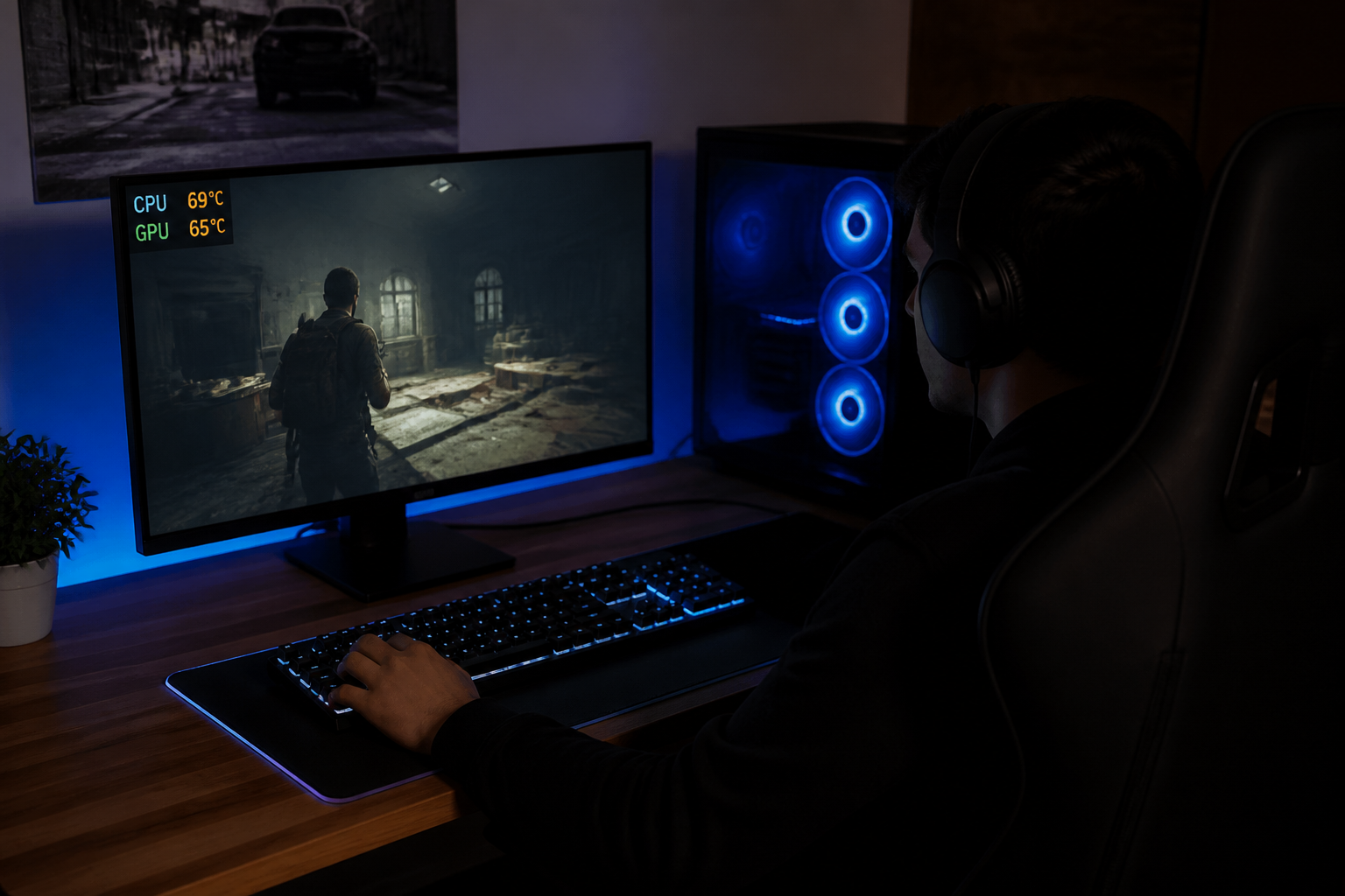 Comment lire les températures CPU et GPU pendant une session de jeu
