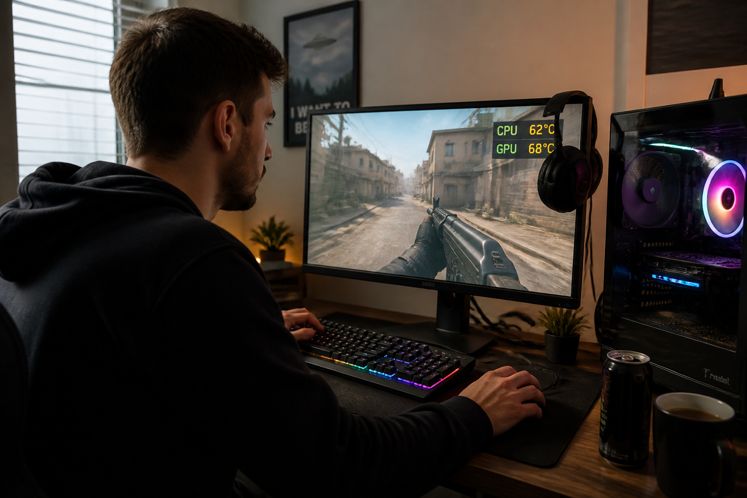 Comment lire les températures CPU et GPU pendant une session de jeu