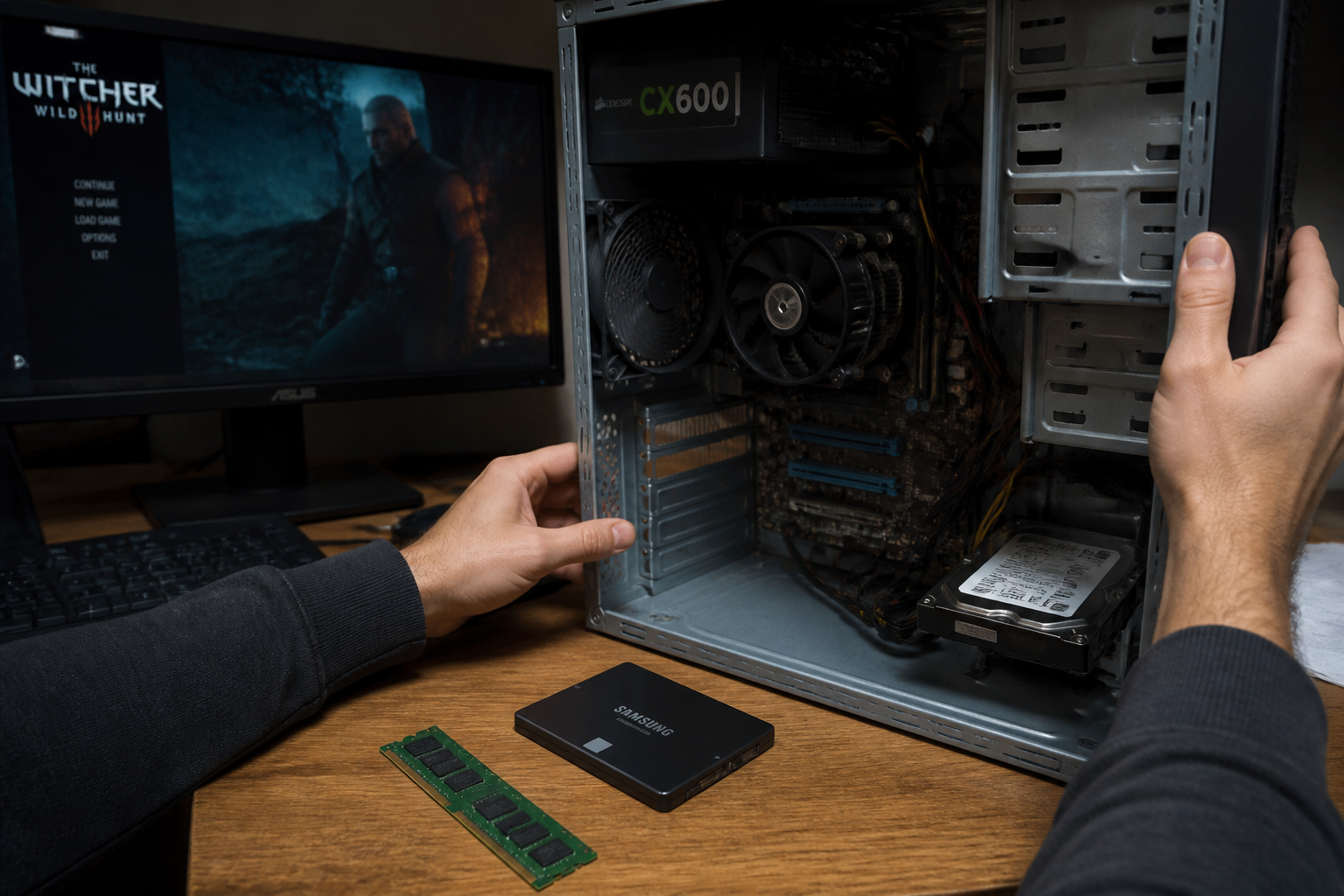 Comment mettre à niveau un vieux PC pour jouer sans tout remplacer