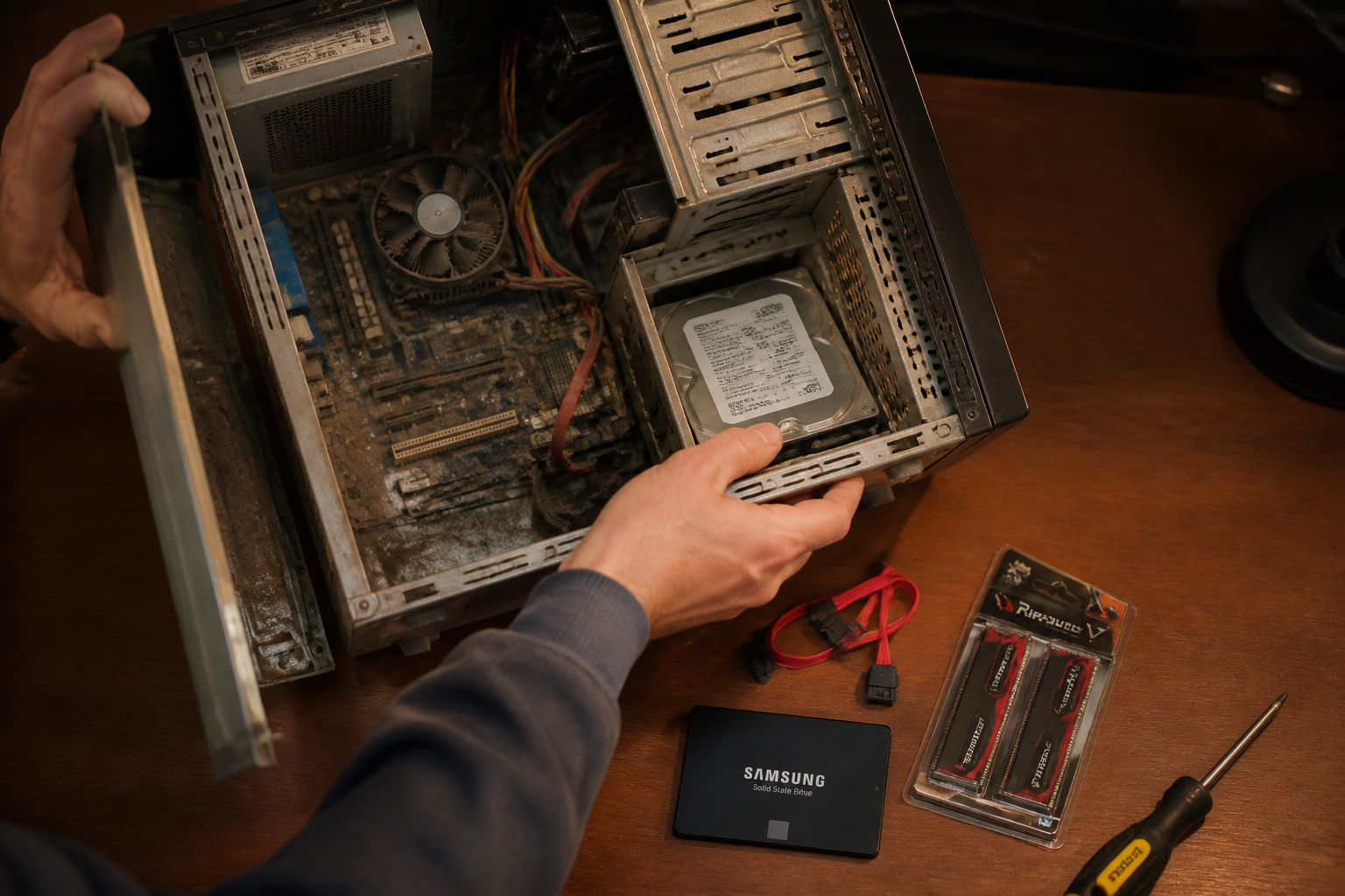 Comment mettre à niveau un vieux PC pour jouer sans tout remplacer