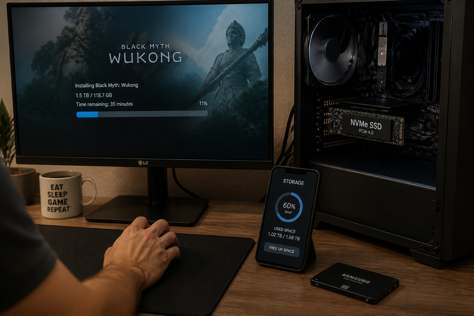 Comment préparer son PC avant l’installation d’un très gros jeu