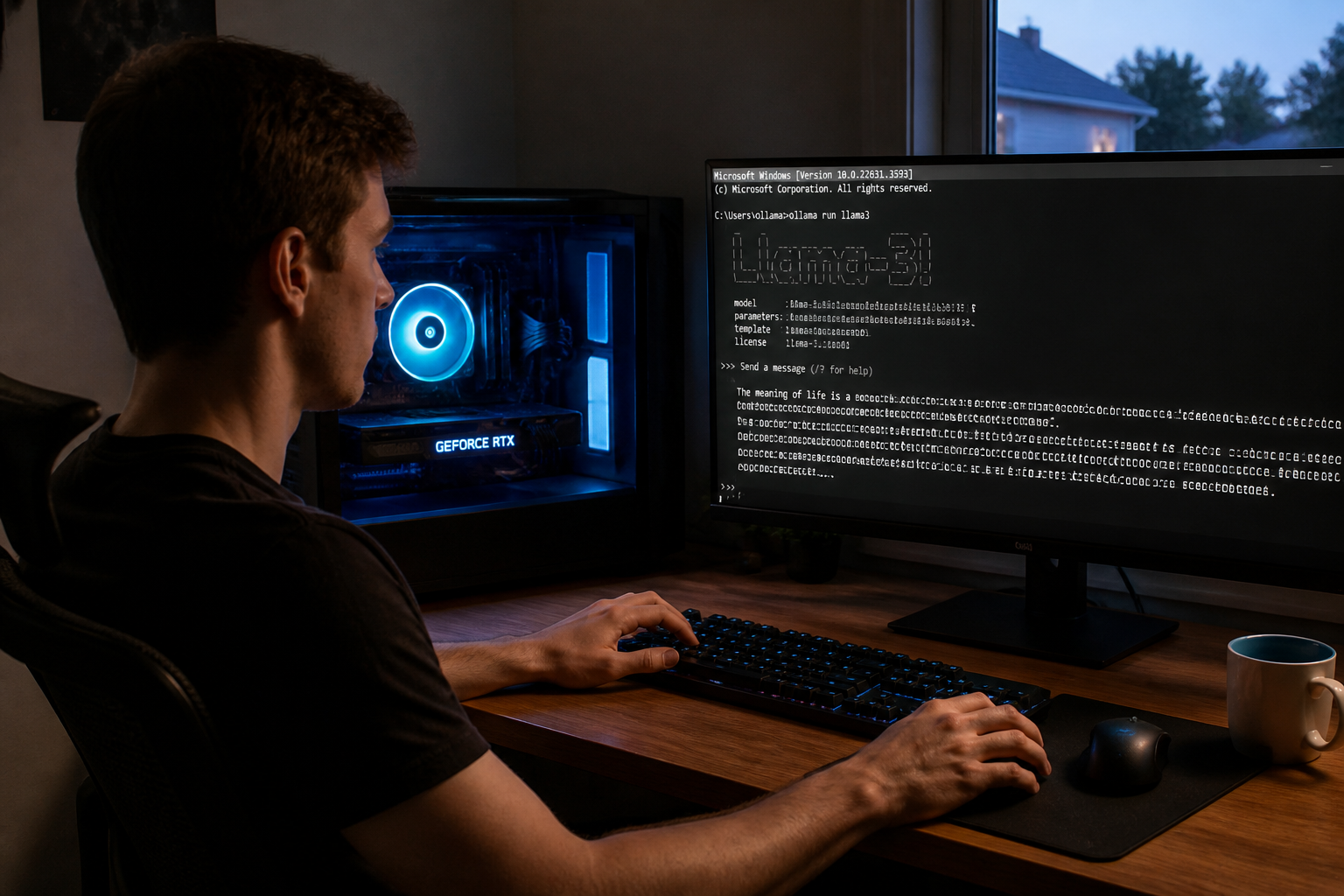 IA locale sur PC gamer : que peut-on faire avec une carte graphique récente