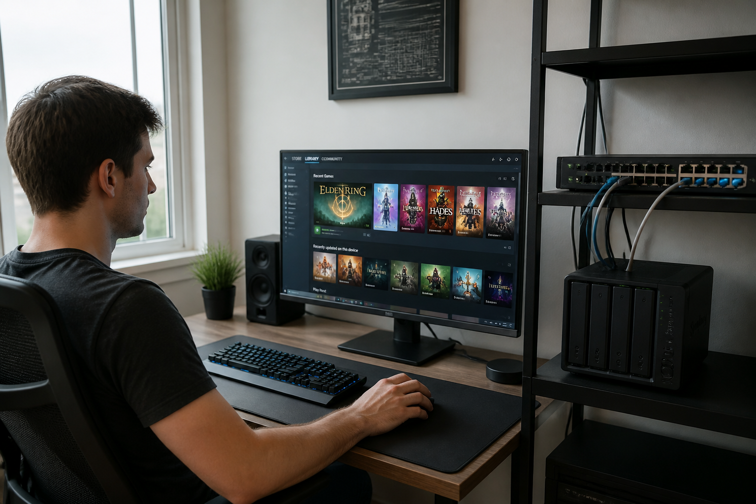 NAS et gaming : comment stocker ses jeux et sauvegardes à la maison