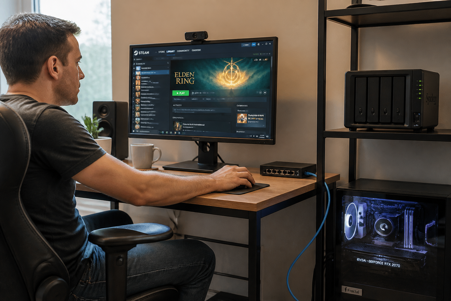 NAS et gaming : comment stocker ses jeux et sauvegardes à la maison