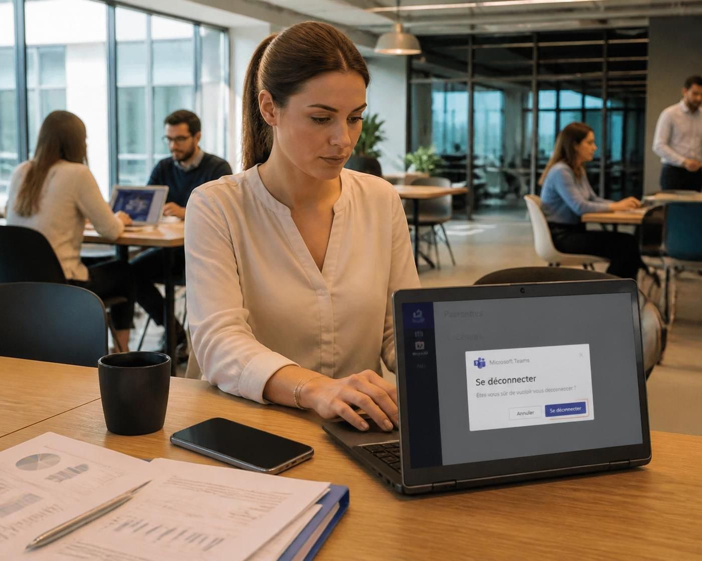 apprenez à déconnecter facilement votre compte teams grâce à ce guide simple et détaillé, étape par étape, pour une gestion optimale de vos sessions.
