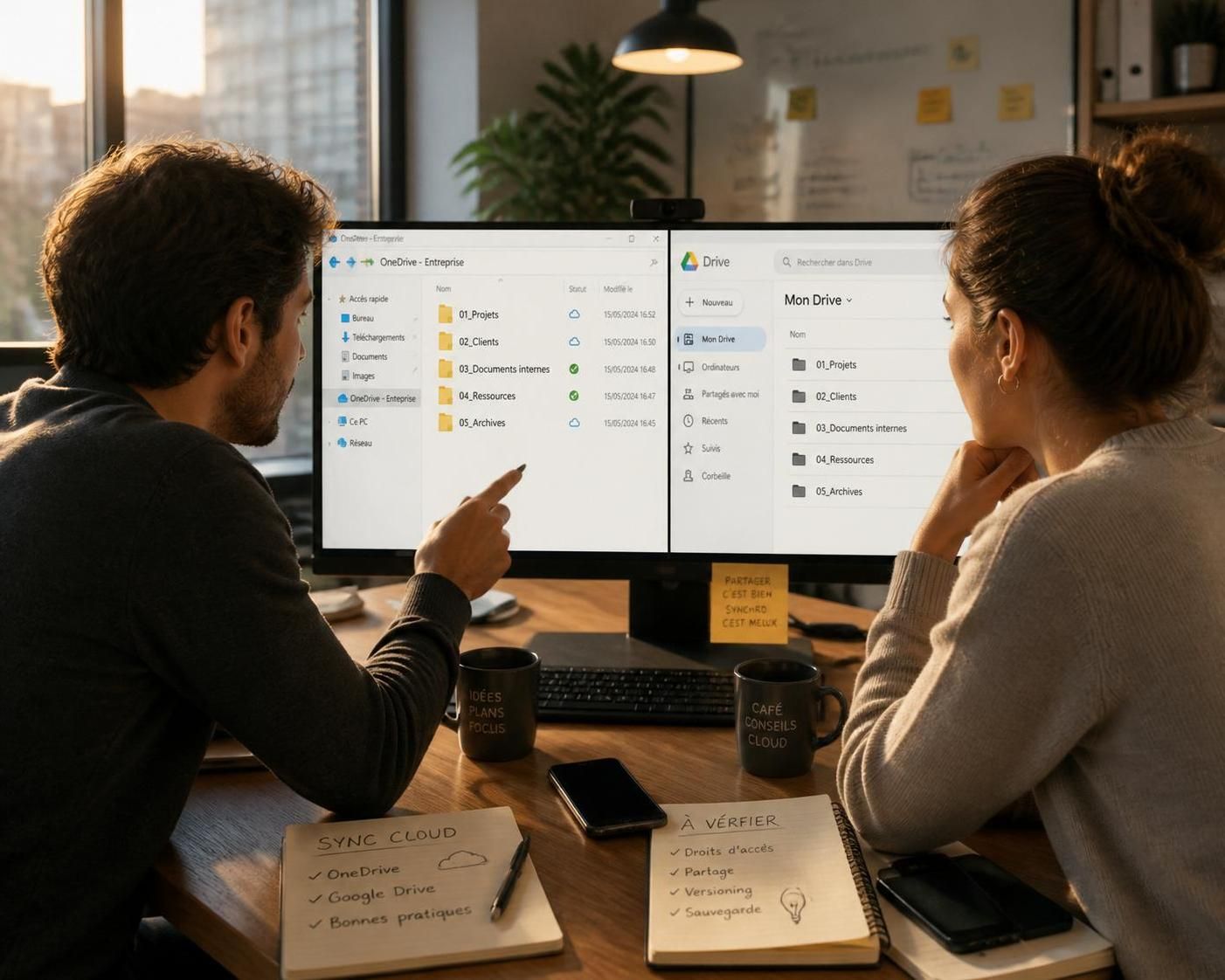 découvrez comment synchroniser facilement un dossier entre onedrive et google drive grâce à nos astuces pratiques et conseils essentiels pour une gestion efficace de vos fichiers en ligne.