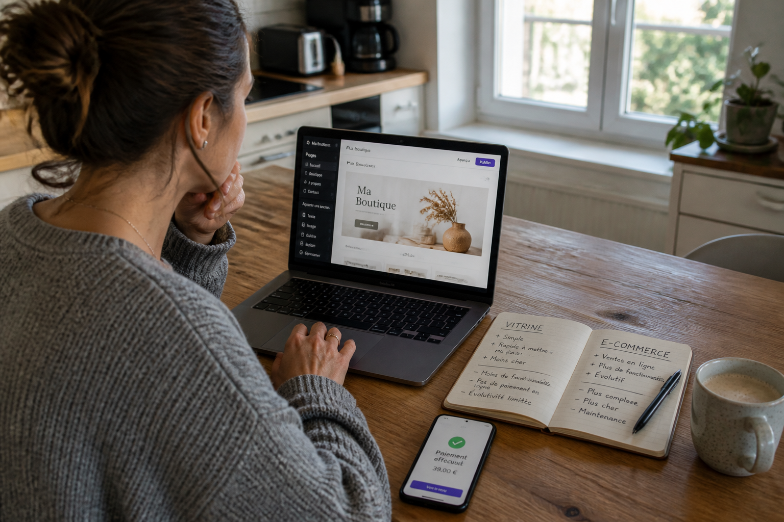 Faut-il un site vitrine ou un site e-commerce ?