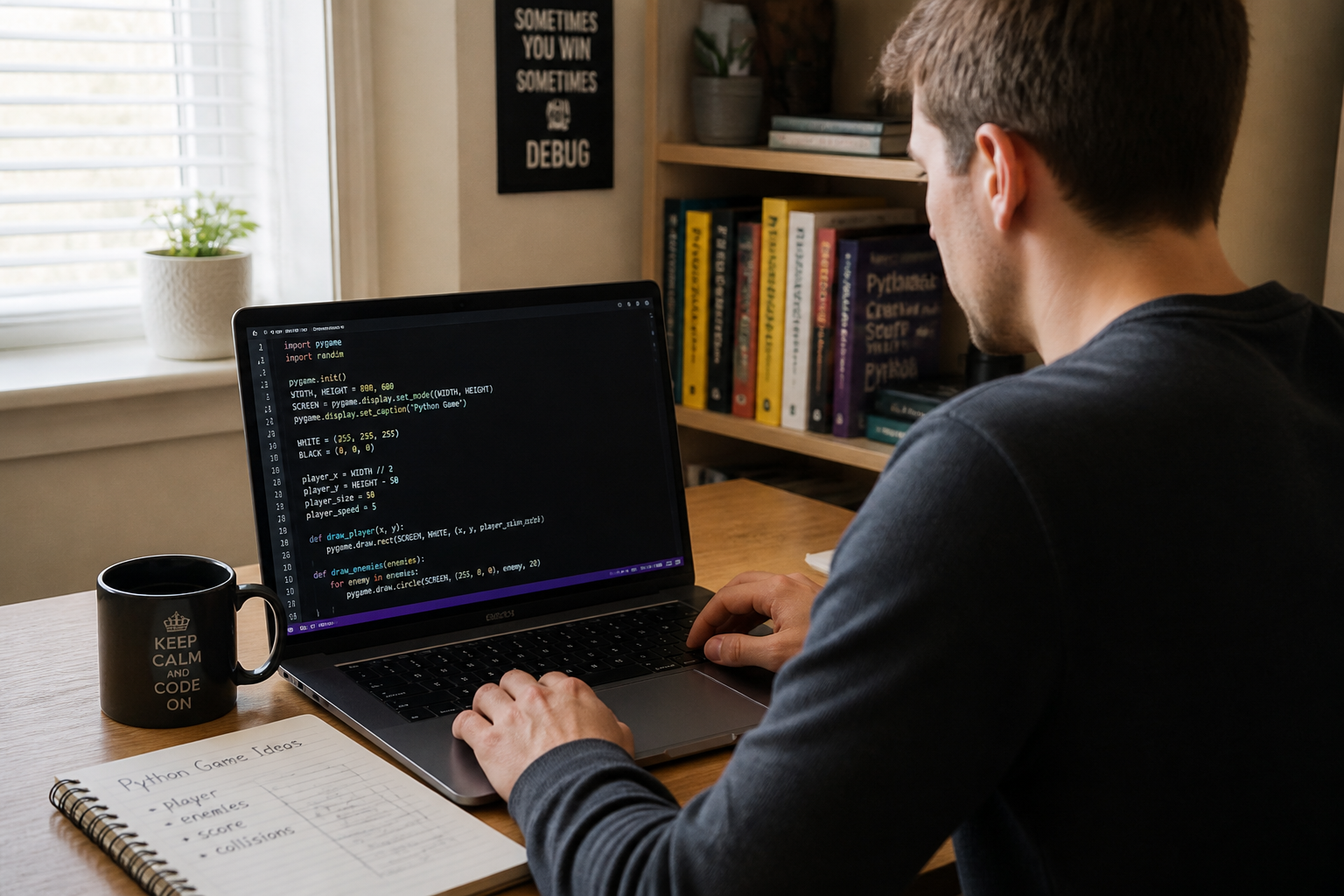 Comment apprendre Python en créant de petits jeux vidéo