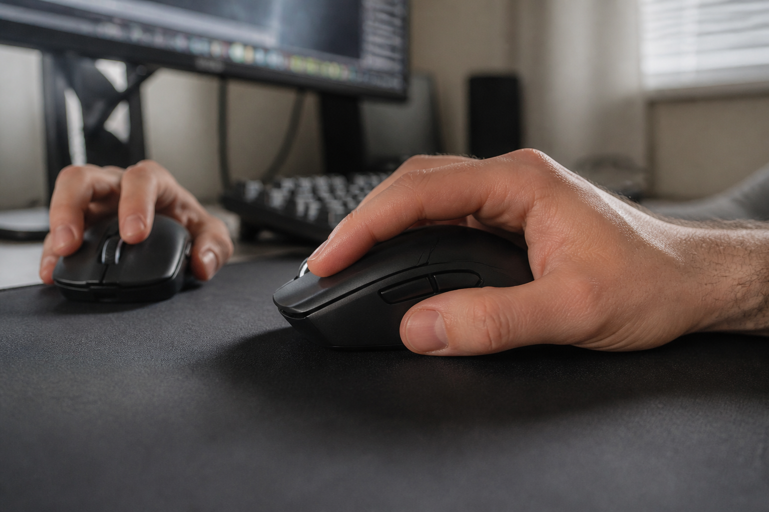 Comment choisir une souris gaming selon sa prise en main
