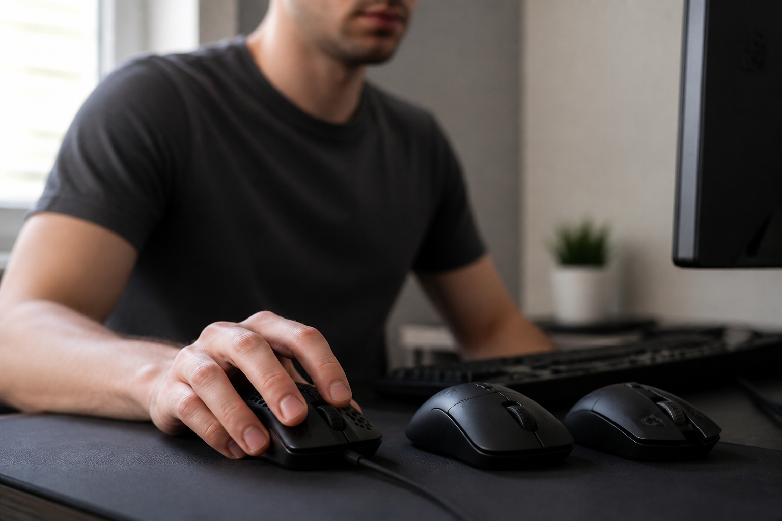 Comment choisir une souris gaming selon sa prise en main