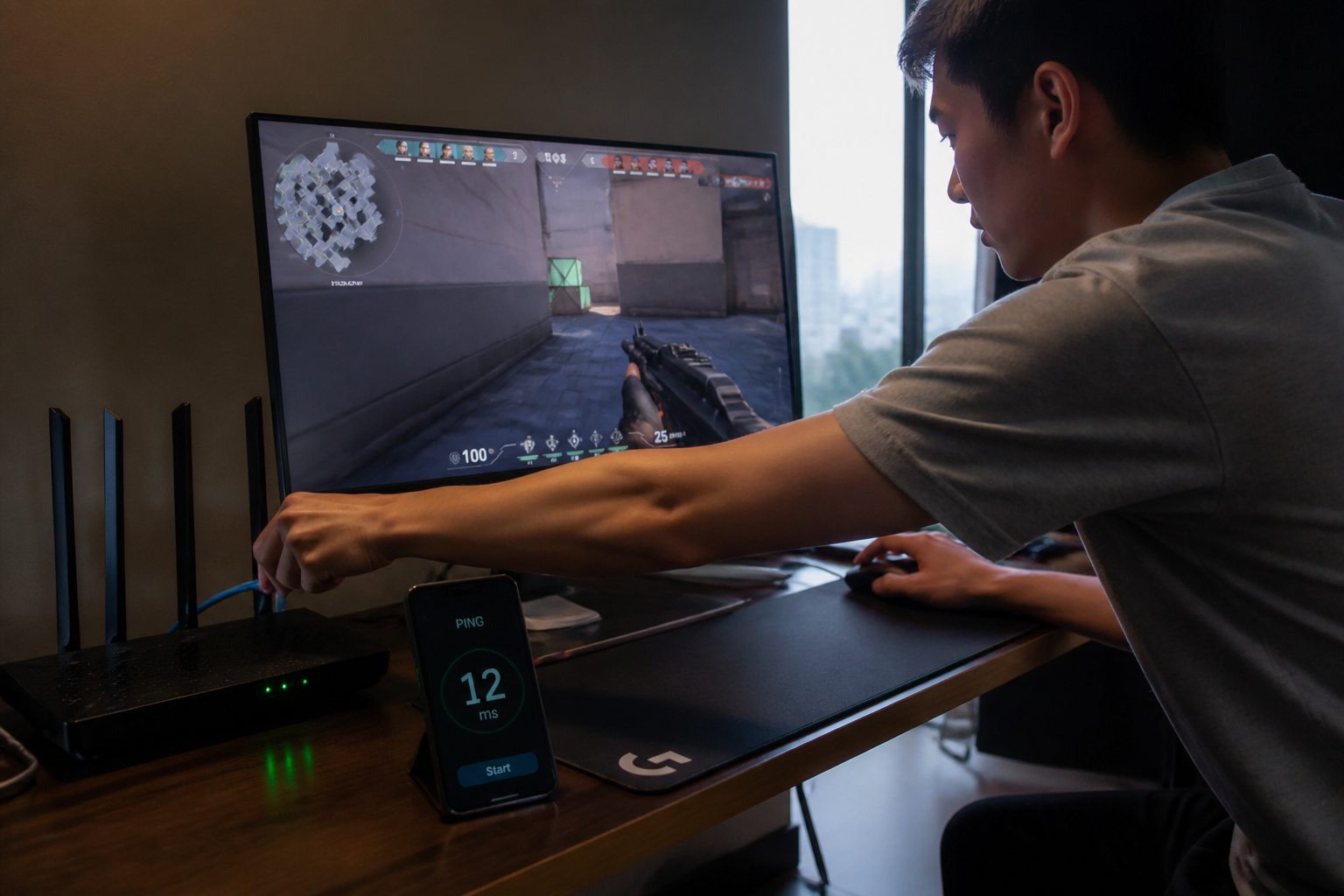 Comment configurer un routeur pour réduire le ping en gaming