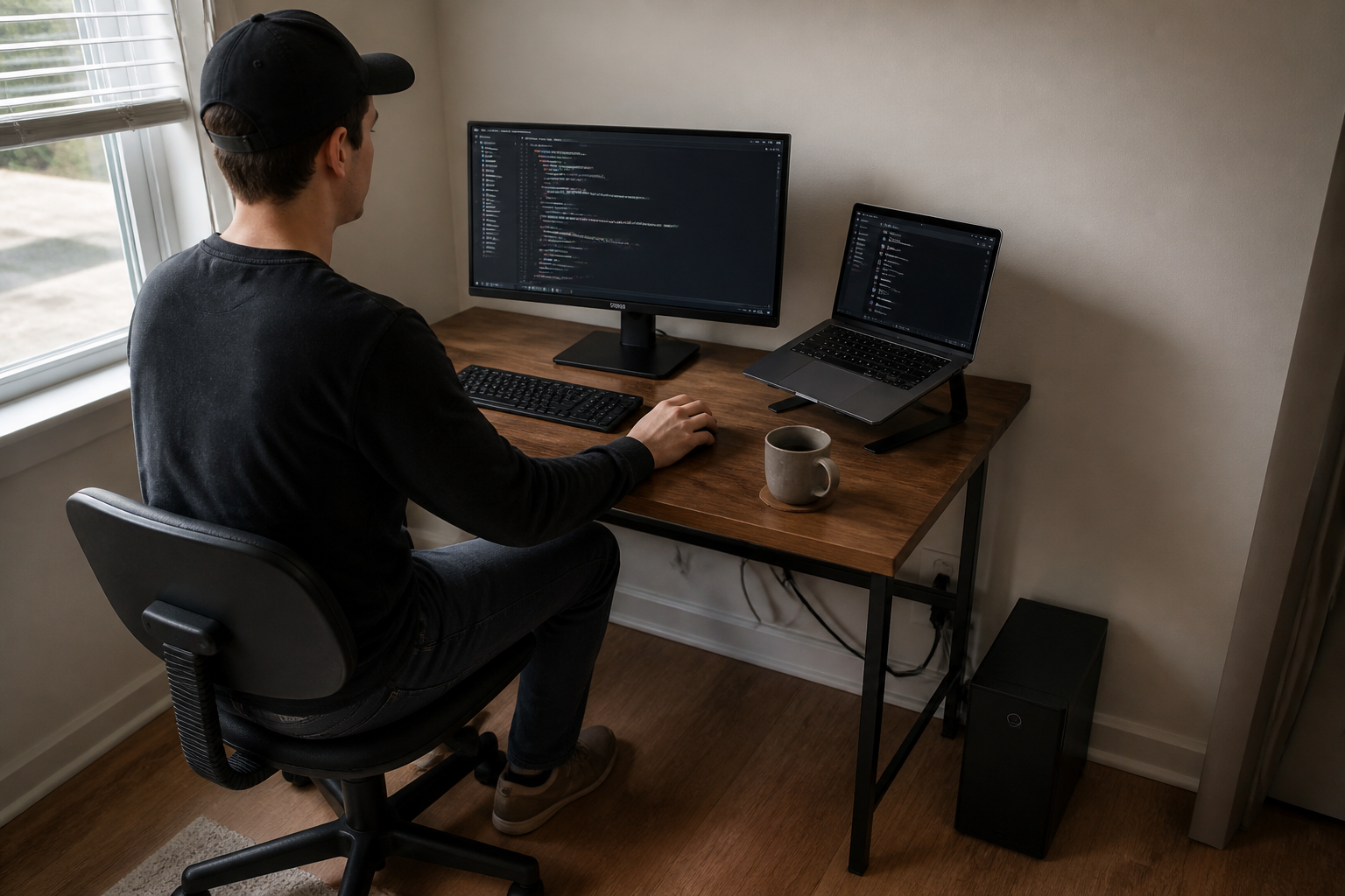 Comment construire un setup gaming sobre et efficace pour petit bureau