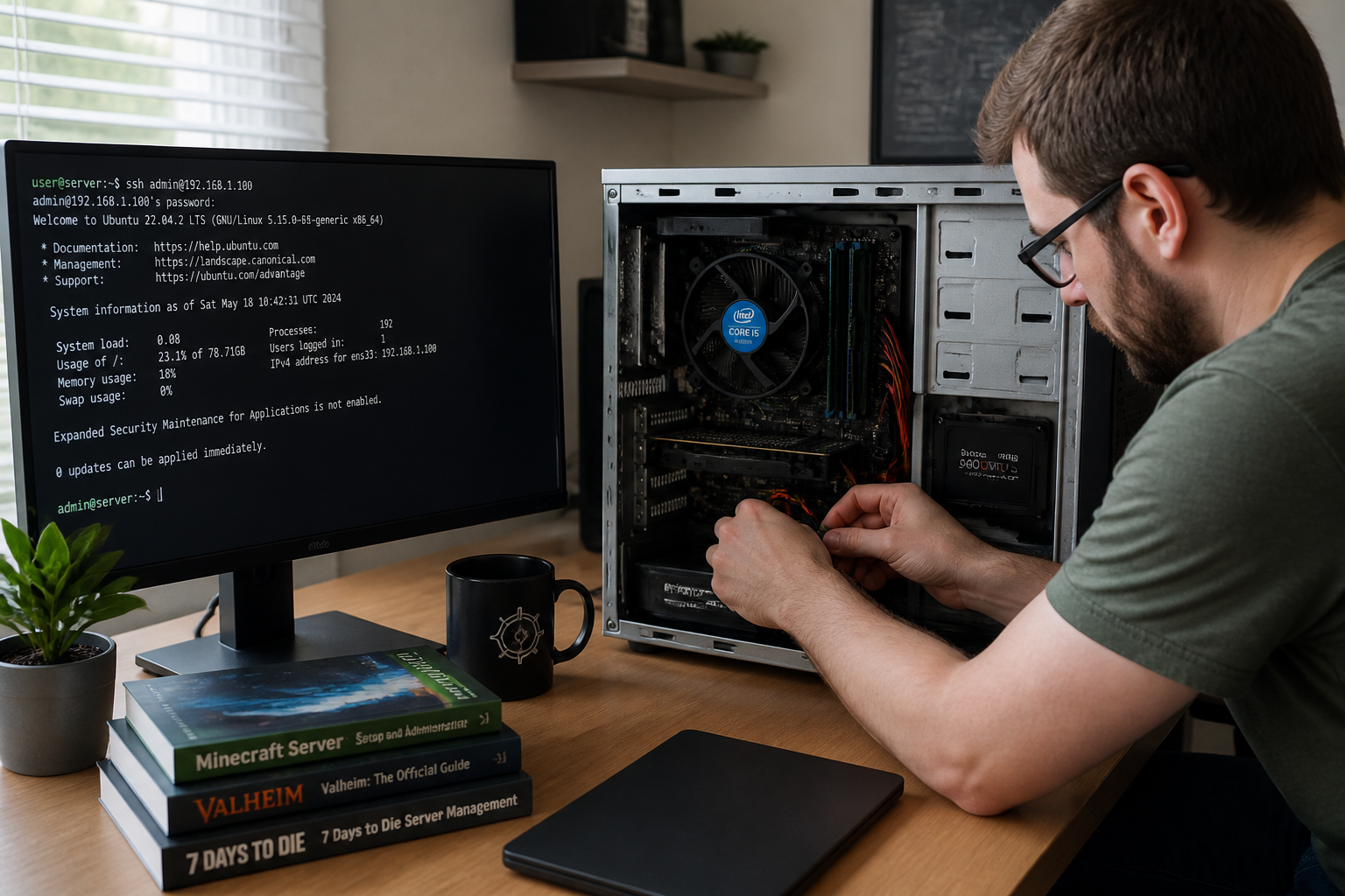 Comment installer proprement un serveur de jeu privé chez soi