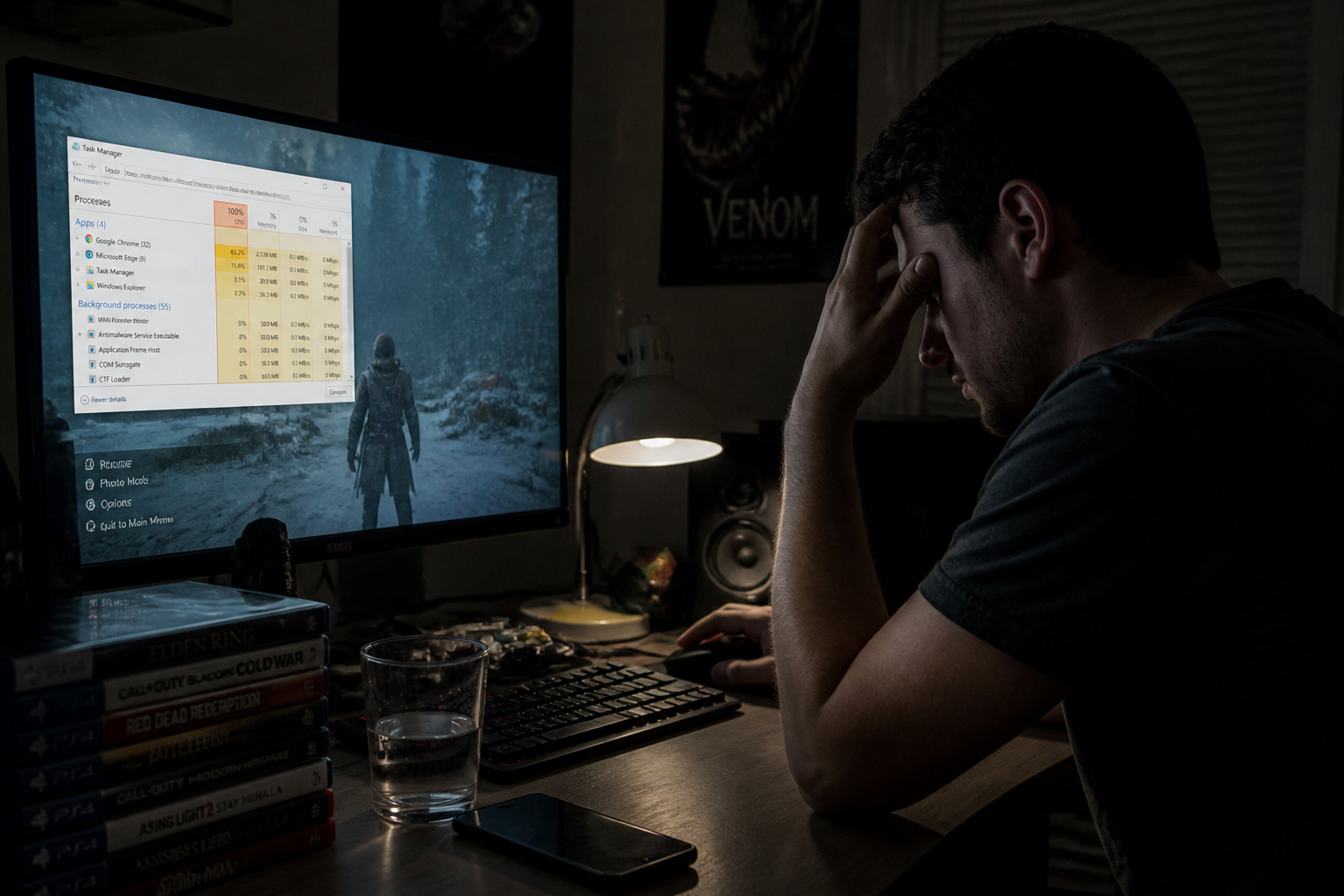 Les erreurs fréquentes qui ralentissent un PC gamer récent
