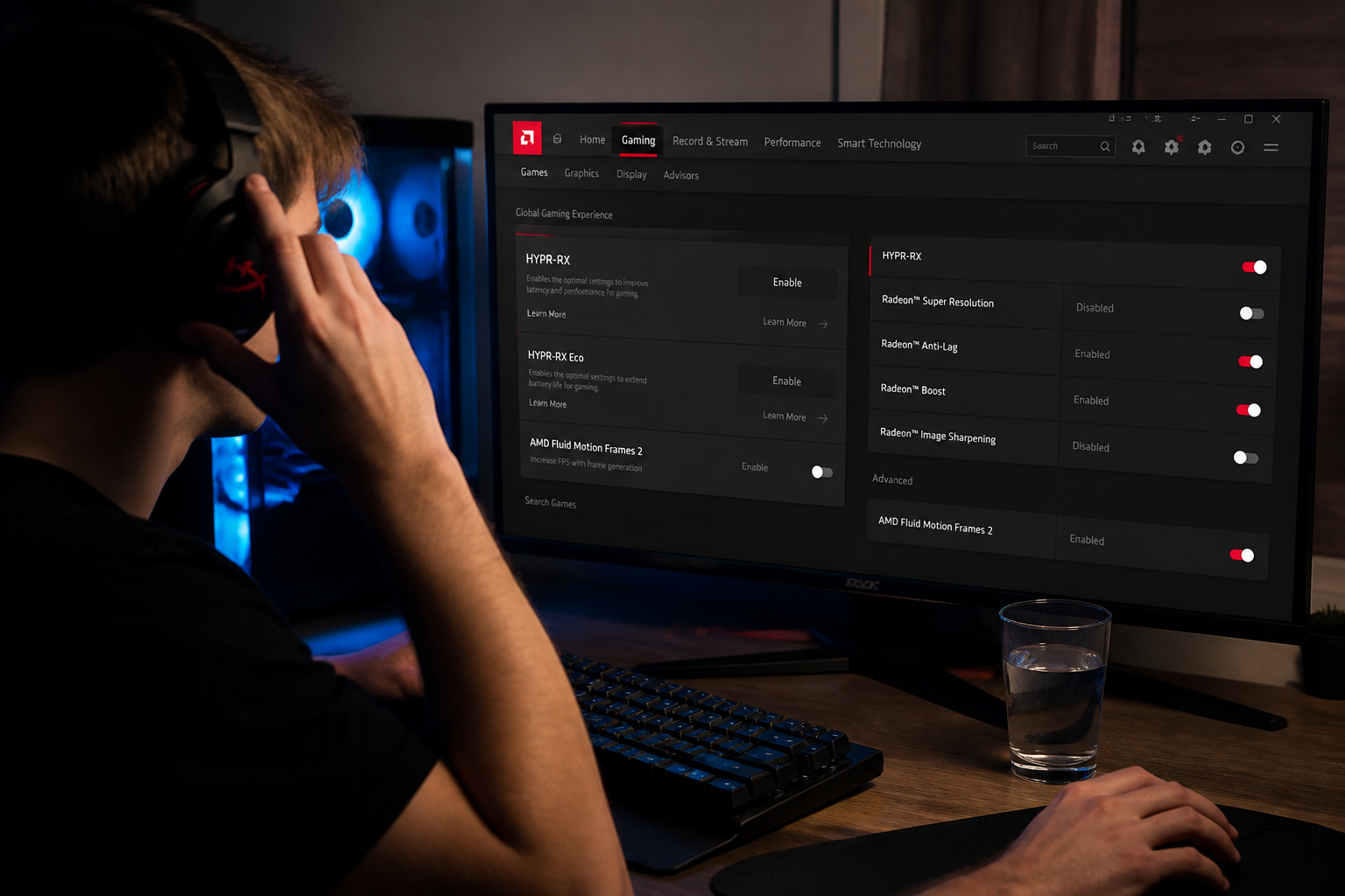 Les paramètres AMD Adrenalin à optimiser pour le gaming
