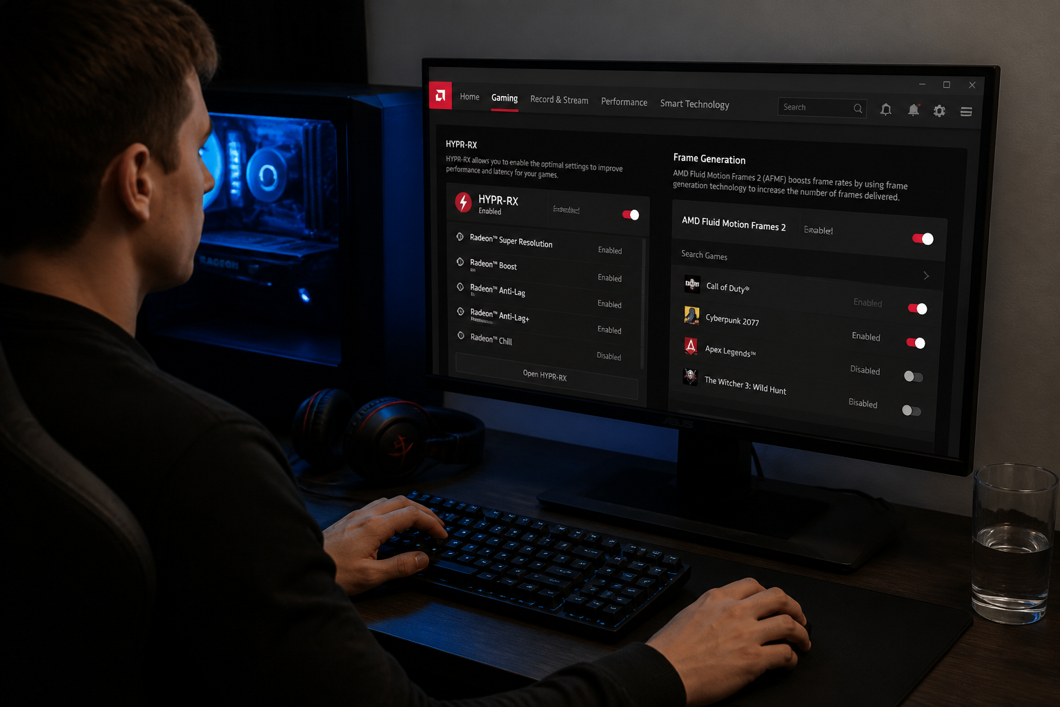 Les paramètres AMD Adrenalin à optimiser pour le gaming