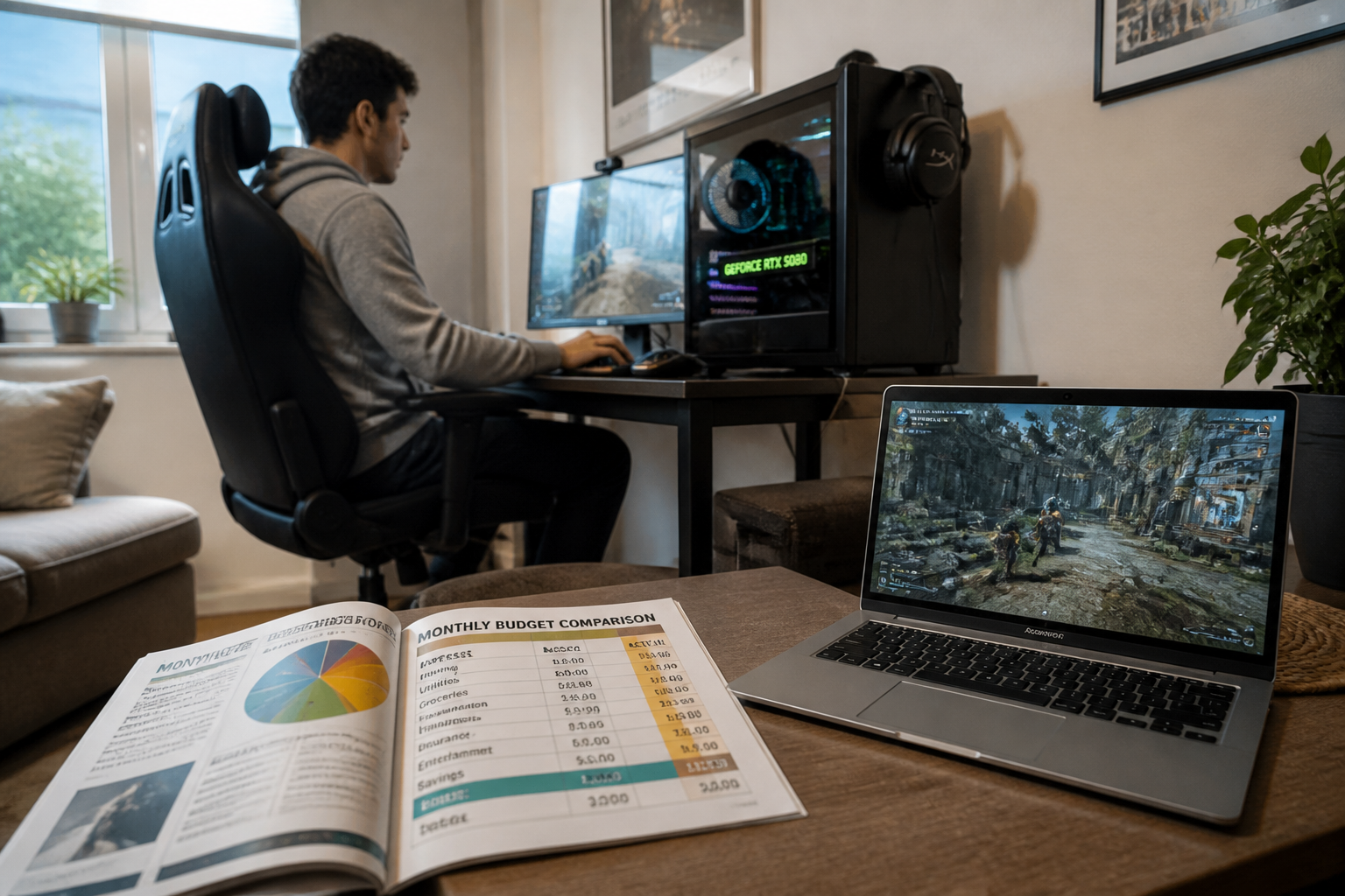 PC gamer portable ou fixe : lequel choisir selon votre budget