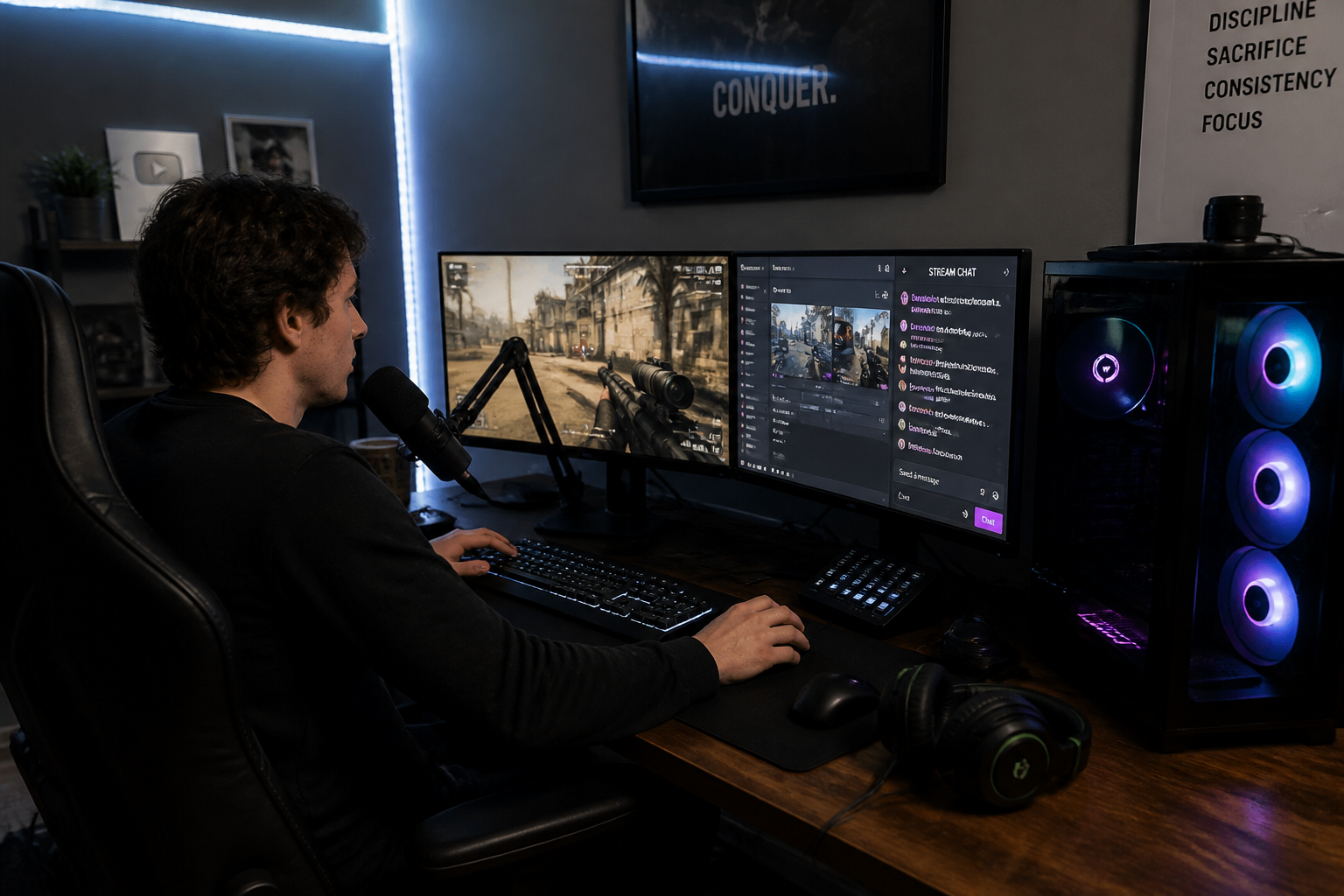 Streaming gaming sur Twitch : quelle configuration PC minimale prévoir